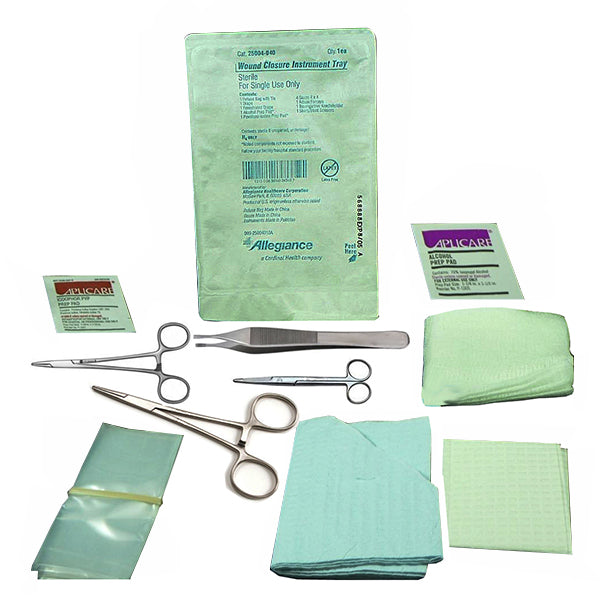 Presource Laceration Tray with Prep 1 Each