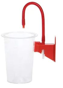 Cardinal Health Medi-Vac Suction Canister for Wall Mount, 1000cc 1 Each