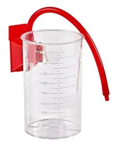 Cardinal Health Medi-Vac Flexible Polycarbonate Suction Canister, 1500cc 1 Each