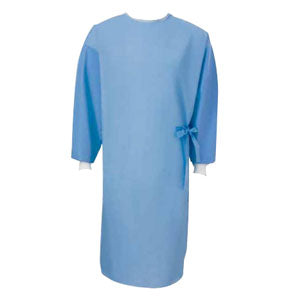 Fabric-Reinforced Sterile-Back Surgical Gown, Large, Disposable 20 Case