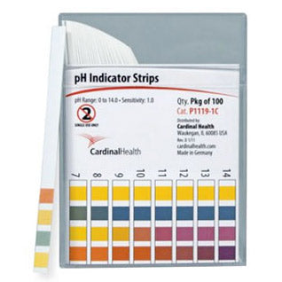 PH Indicator Strip SP 0-14 Range CHR48 1 Pack