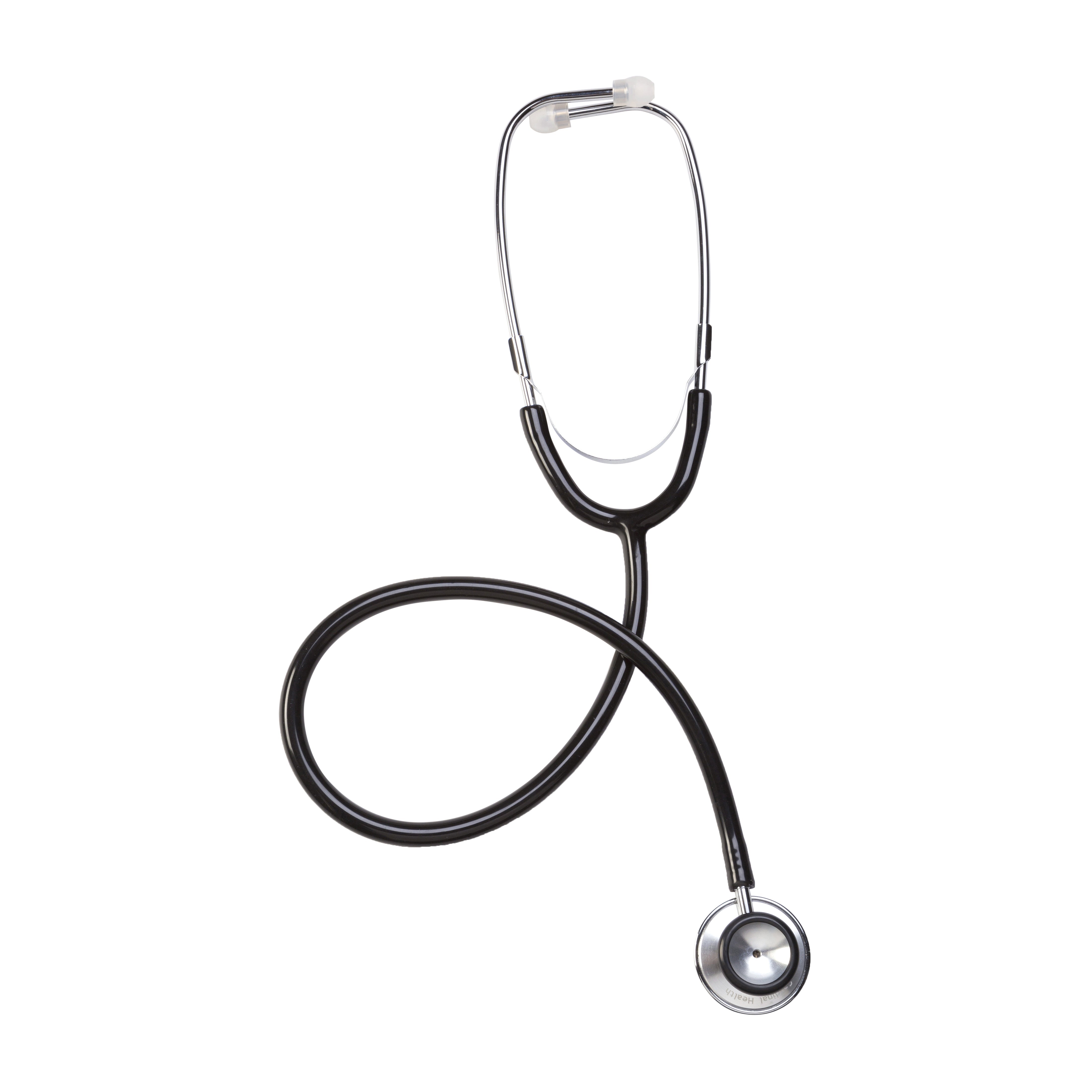 Cardinal Health Dual-head Stethoscope, Adult, Black 1 Each
