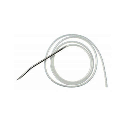 Jackson-Pratt Round Silicone Drain with Trocar Wound Drainage System, 15 fr, 3/16" 1 Each