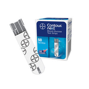 Contour Next Yellow Label Blood Glucose Test Strip (50 count) 50 Box