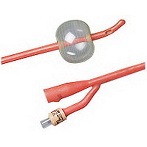 BARDEX Infection Control Coude 2-Way Specialty Foley Catheter 16 Fr 5 cc 1 Each