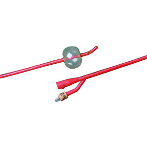 BARDEX Infection Control Coude 2-Way Specialty Foley Catheter 22 Fr 5 cc 1 Each