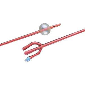 BARDEX LUBRICATH 2-Way Specialty Coude Foley Catheter 20 Fr 30 cc 1 Each