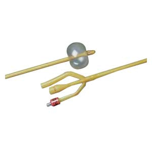 LUBRICATH Continuous Irrigation 3-Way Foley Catheter 18 Fr 5 cc 1 Each