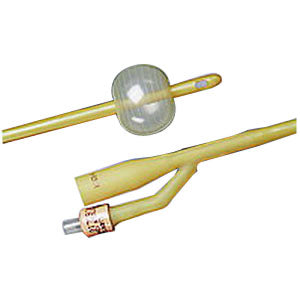 BARDEX LUBRICATH 2-Way Foley Catheter 22 Fr 30 cc 1 Each