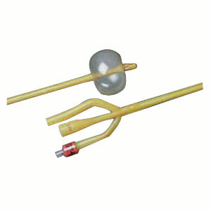 LUBRICATH 3-Way Latex Foley Catheter 26 Fr 30 cc 1 Each
