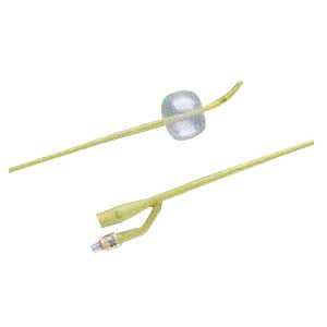 Bardex I.C. 2-Way Specialty Carson Model Latex Foley Catheter 22 Fr 5cc 1 Each