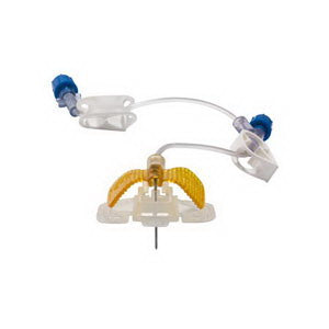 LiftLoc Safety-Winged Infusion Set without Y Injection Site, 20 G x 1" 20 Case