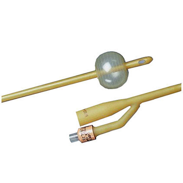 Bardia 2-Way Silicone Coated Catheter with 30cc Balloon, Latex, 30F