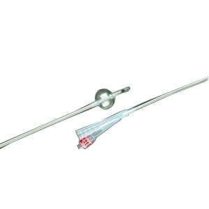 LUBRI-SIL Infection Control 2-Way 100% Silicone Foley Catheter 16 Fr 5 cc 1 Each