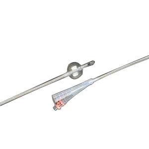 LUBRI-SIL Infection Control 2-Way 100% Silicone Foley Catheter 22 Fr 30 cc 1 Each