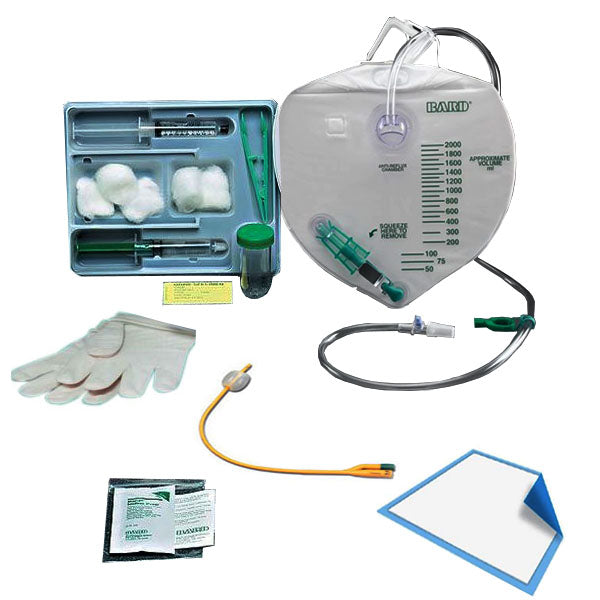 Complete Care, Bardex I.C. Foley Tray with Drainage Bag, 16 Fr 1 Each