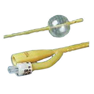 Economy LUBRICATH 2-Way Foley Catheter 16 Fr 30 cc 1 Each