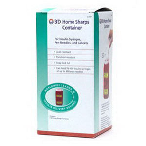 Bd Home Sharps Container 1.4 Quarts, Each 1 Each