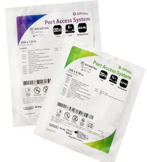 AllPoints Port Access System, PowerLoc Max 20 G x 0.75" with 3M CHG Gel Pad 1 Each