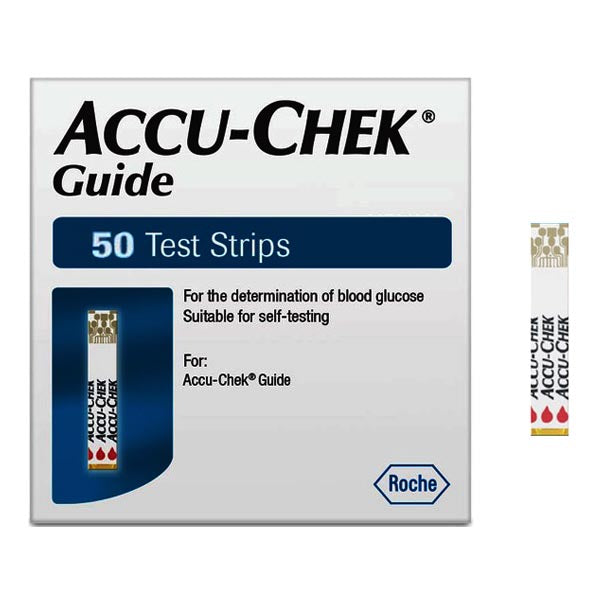 Accu-Chek Guide 50 ct Blood Glucose Test Strips 50 Box