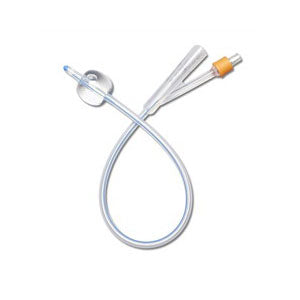 SelectSilicone 100% Silicone Foley Catheter, 2-Way, 22 Fr, 10cc 1 Each