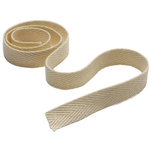 Unbleached Twill Tape, 100% Cotton, 1/2" x 72 yds. 1 Each