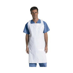 Protective Poly Disposable Apron 28  x 46 1 Each
