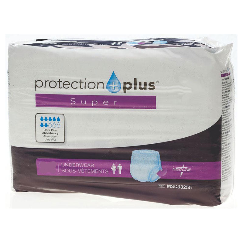 Protection Plus Super Protective Underwear 20" - 28" 22 Pack