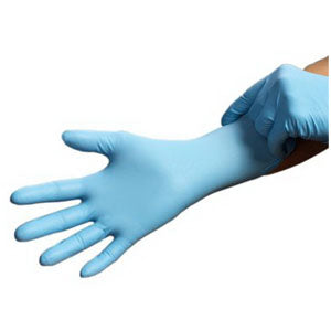 SensiCare Nitrile Exam Glove, 2X-Large, 9-1/2", Blue 80 Box