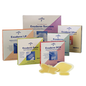 Exuderm Regulated Colloidal Dispersion Hydrocolloid Dressing 4" x 4" 1 Each