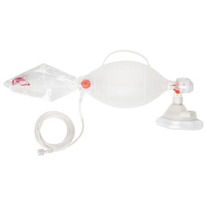Spur Adult Resuscitator Bags with Medium Mask, Port 1 Each