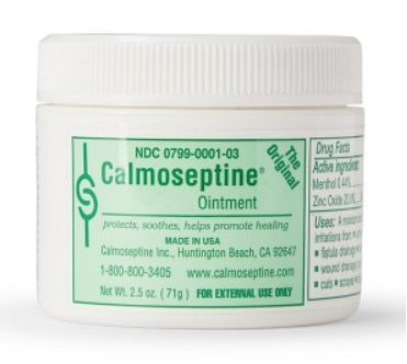 Calmoseptine Moisture Barrier Ointment, 2.5 oz Jar 1 Each