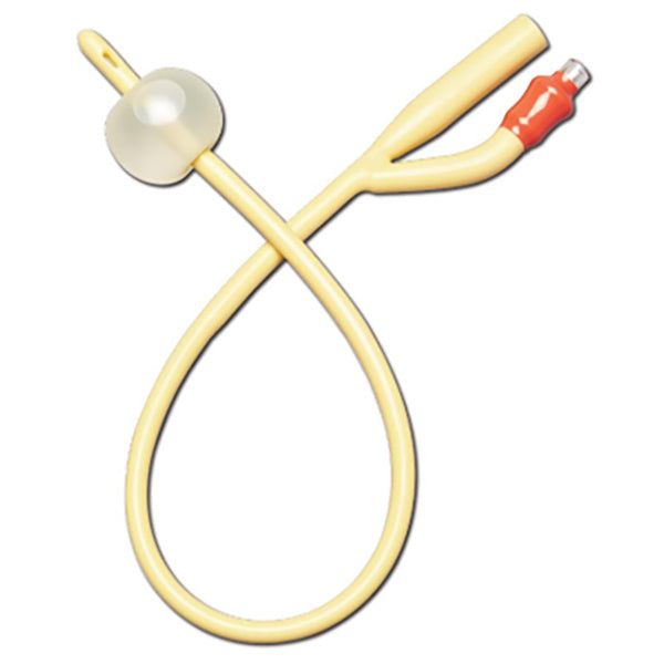 2-Way Silicone-Elastomer Coated Latex Foley Catheter, 24 FR, 10 mL 1 Each