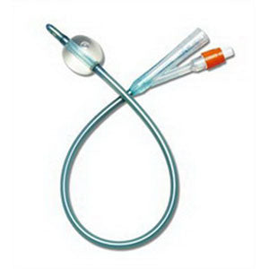 Silvertouch 2-Way Silver Hydrophilic-Coated Silicone Foley Catheter 14 Fr 5 cc 1 Each