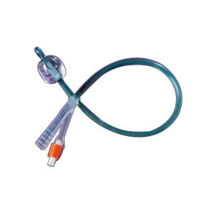Silvertouch 2-Way Silver Hydrophilic-Coated Silicone Foley Catheter 18 Fr 30 cc 1 Each