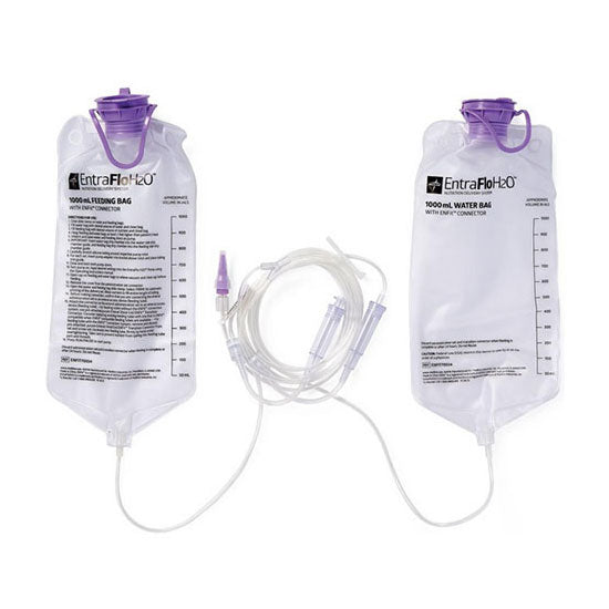 Entraflot H20 ENFIT 1000 mL Bag Set 1 Each