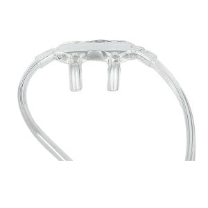Soft-Touch Oxygen Cannula with Curved Tip, Pediatric, 7' Tube 1 Each