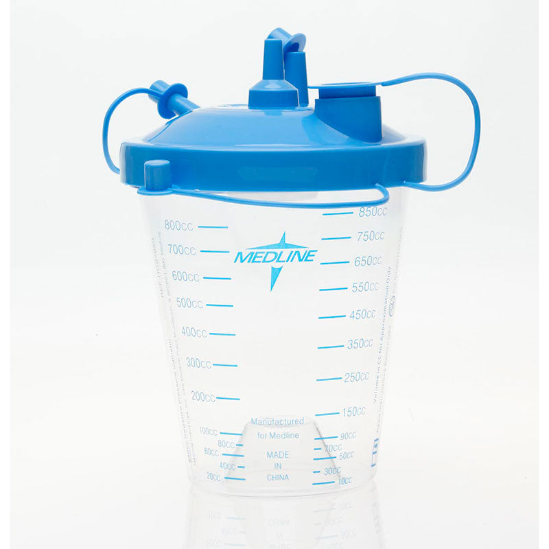 Suction Canister with Float Lid & Tubing, 850 cc 1 Each