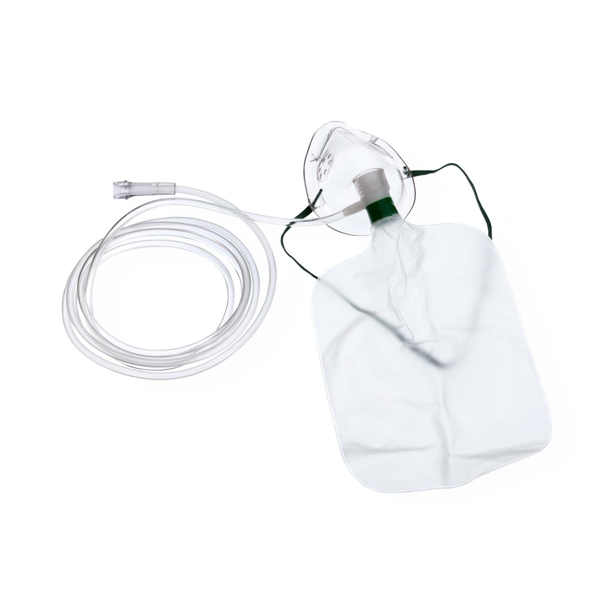 Medline High Concentration Oxygen Mask with 7' Tubing, Pediatric, Elongated 1 Each