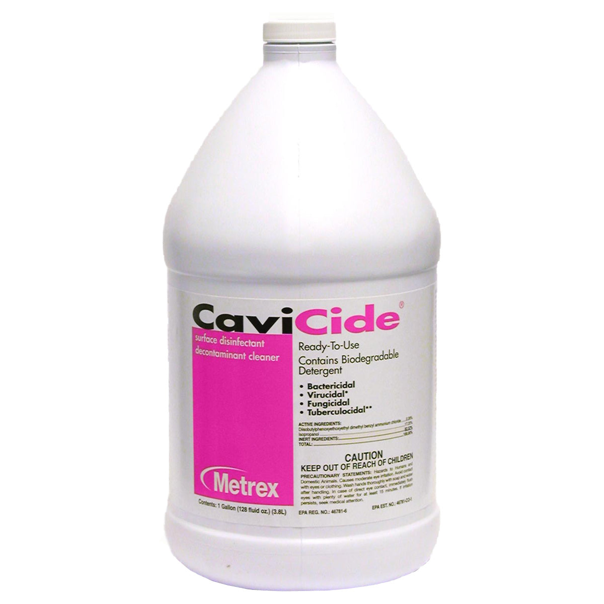 CaviCide Surface Disinfectant/Decontaminant Cleaner, 1 Gallon 1 Each