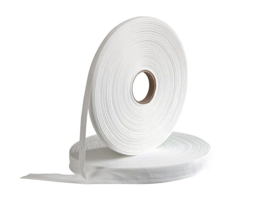Medline Bleached Twill Tape, 100% Cotton, 1/4" x 36 yd 1 Each