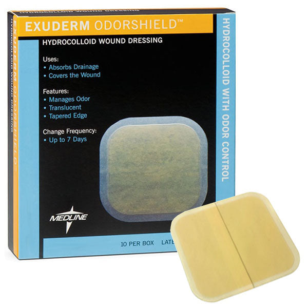 F-Exuderm OdorShield Hydrocolloid Dressing, 2" x 2" 1 Each