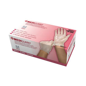MediGuard Non-Sterile Vinyl Synthetic Exam Glove Small 150 Box