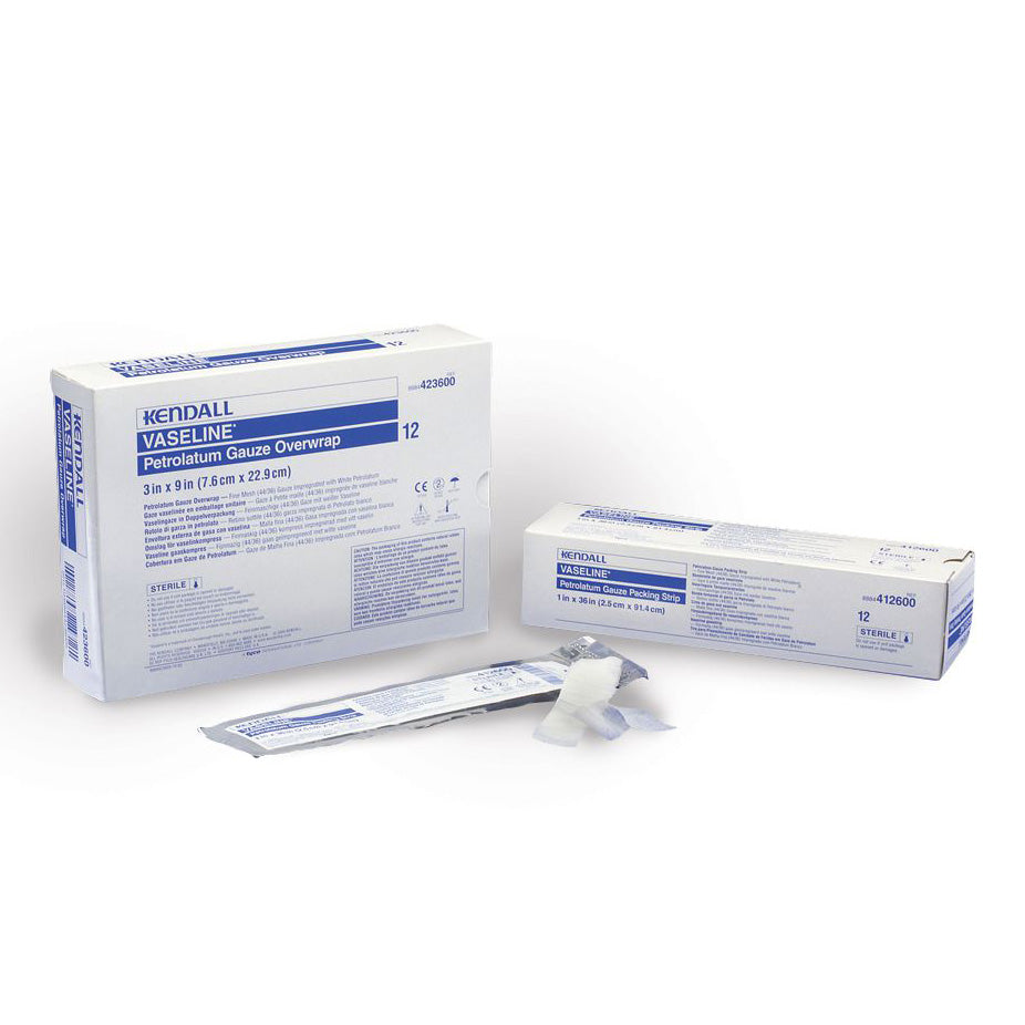 Vaseline Sterile Non-Adherent Petrolatum Gauze Cision Dressing 1" x 8" 1 Each
