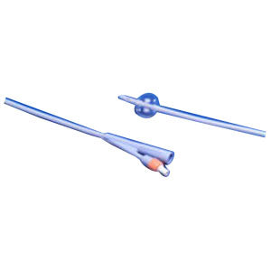 Dover 2-Way Silicone Foley Catheter 14 Fr 5 cc 1 Each