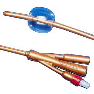 Dover 2-Way Silicone Foley Catheter 20 Fr 5 cc 1 Each