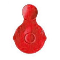 Iva Seals For Top Vials, 20Mm, Red 1000 Case
