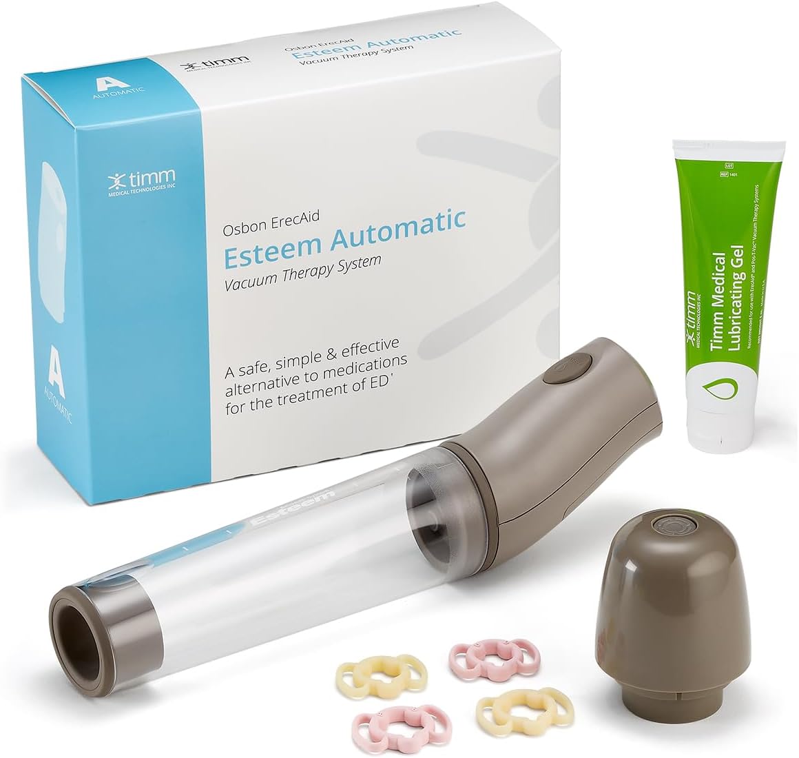 Timm Medical Technologies Osbon ErecAid Esteem Battery Operated Vacuum Therapy System