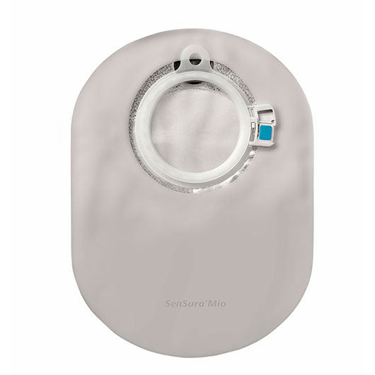 Mio Click 2-Piece Closed Maxi Pouch with Inspecition Window 50 mm, Red, Opaque 30 Box
