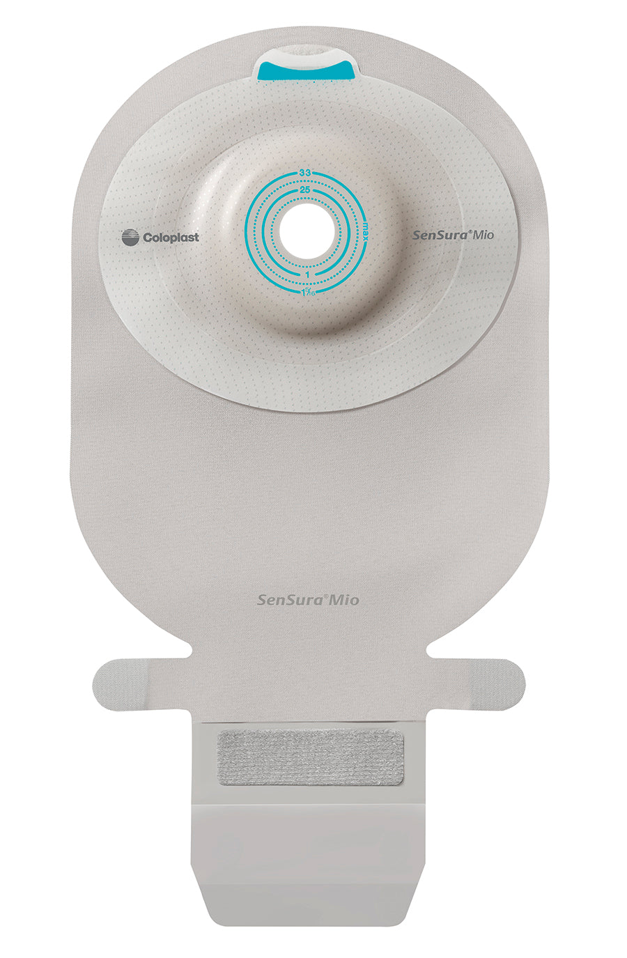 SenSura Mio 1-Piece EasiClose WIDE Outlet, Soft Convex, Maxi, Opaque With Inspection Window, Pre-cut 1" (25 mm) 10 Box
